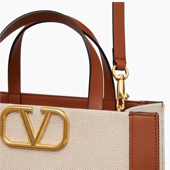 Valentino VLogo Signature Small Canvas Bag - Picture 7 of 7